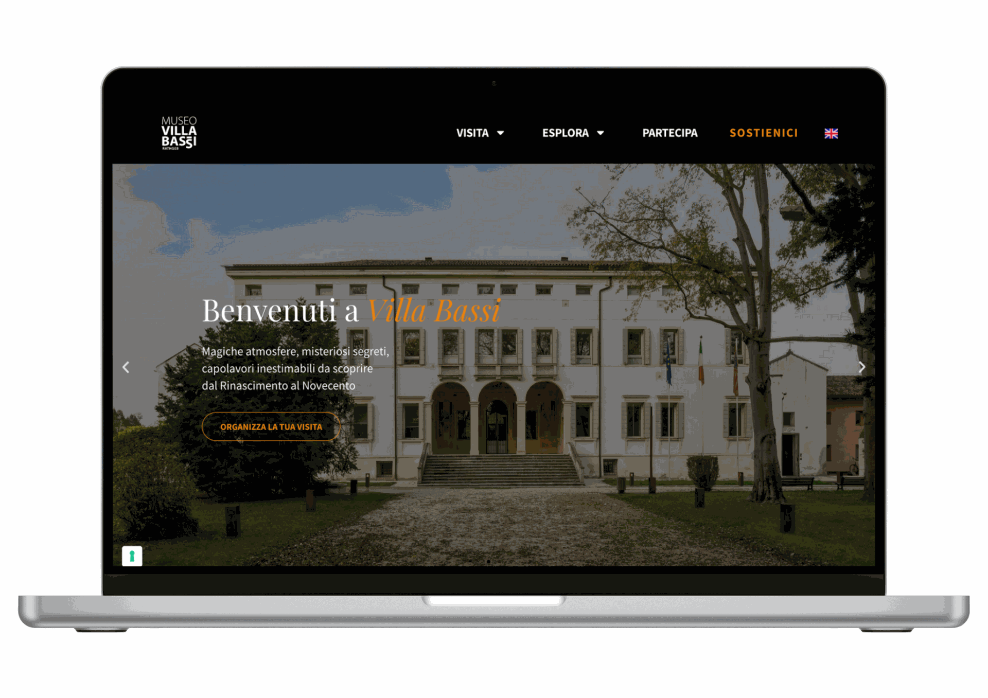 sito web villa bassi