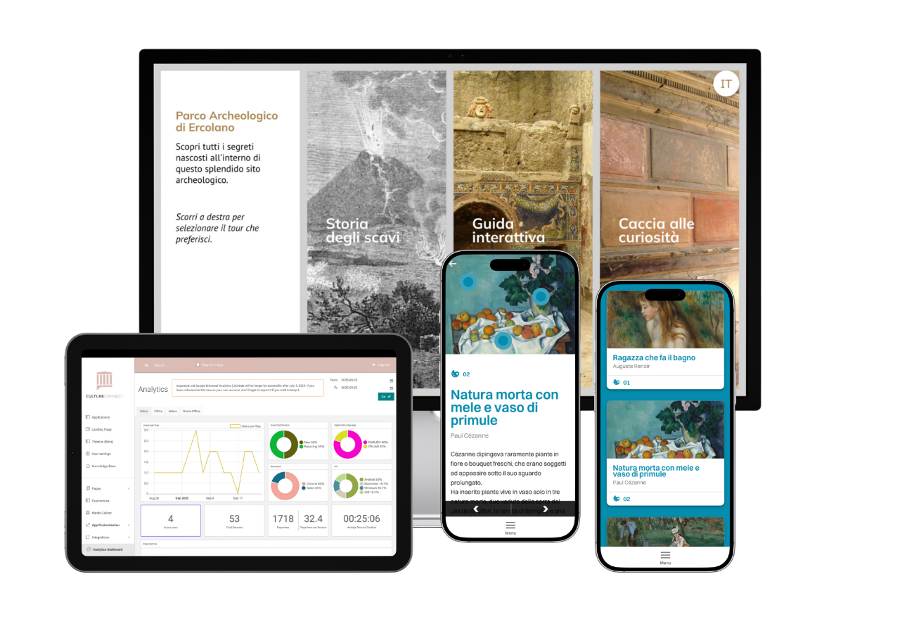 cultureconnect piattaforma per valorizzare beni culturali